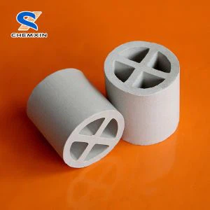 Кольцо перегородки хорошей нефтехимической промышленности 38мм 50мм сопротивления жары и кислоты керамическое керамическое
